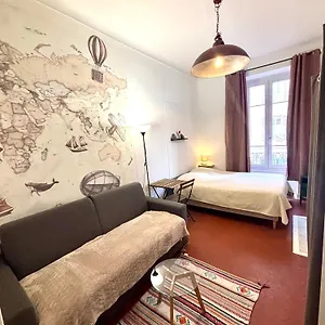 Bed & Breakfast Gare 5 Minutes Garibaldi Republique Chambre Privee Non Fumeur Pour Voyageurs Calmes Tram Au Pied De L'immeuble, Nizza